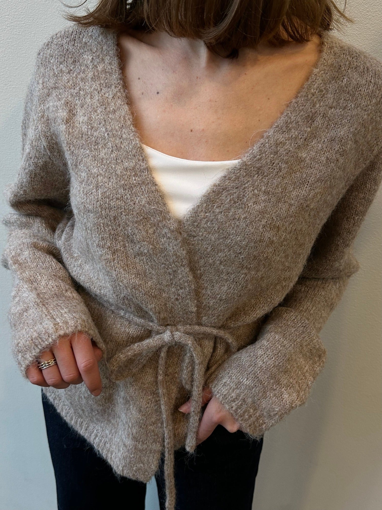 VMSORRENTO Knit Cardigan - Goat